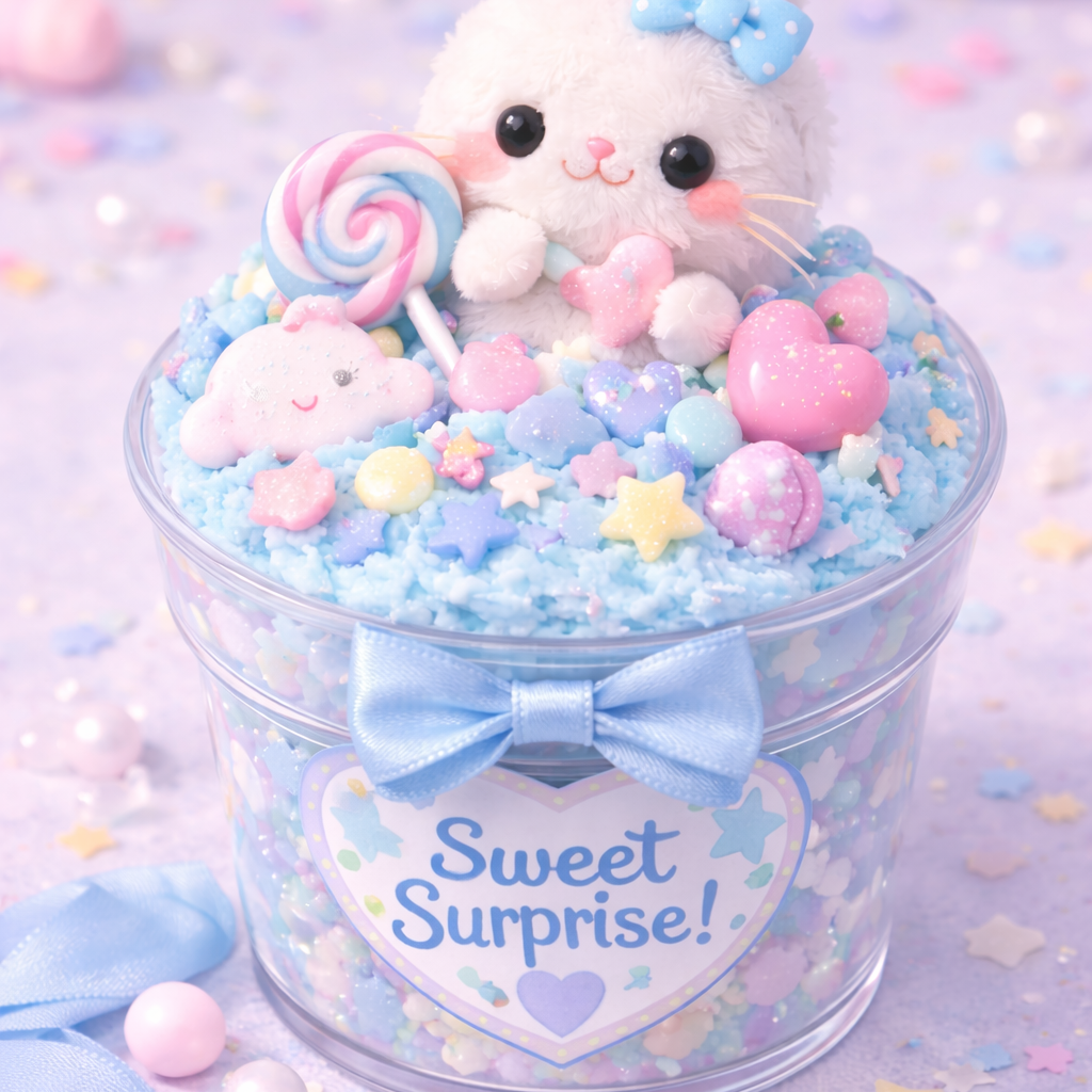 3 scoops + 3 gifts + 1 gacha